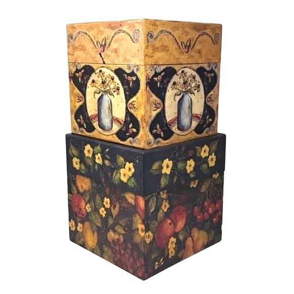 Vintage Farmhouse Decorative Boxes - Picture 3 of 5